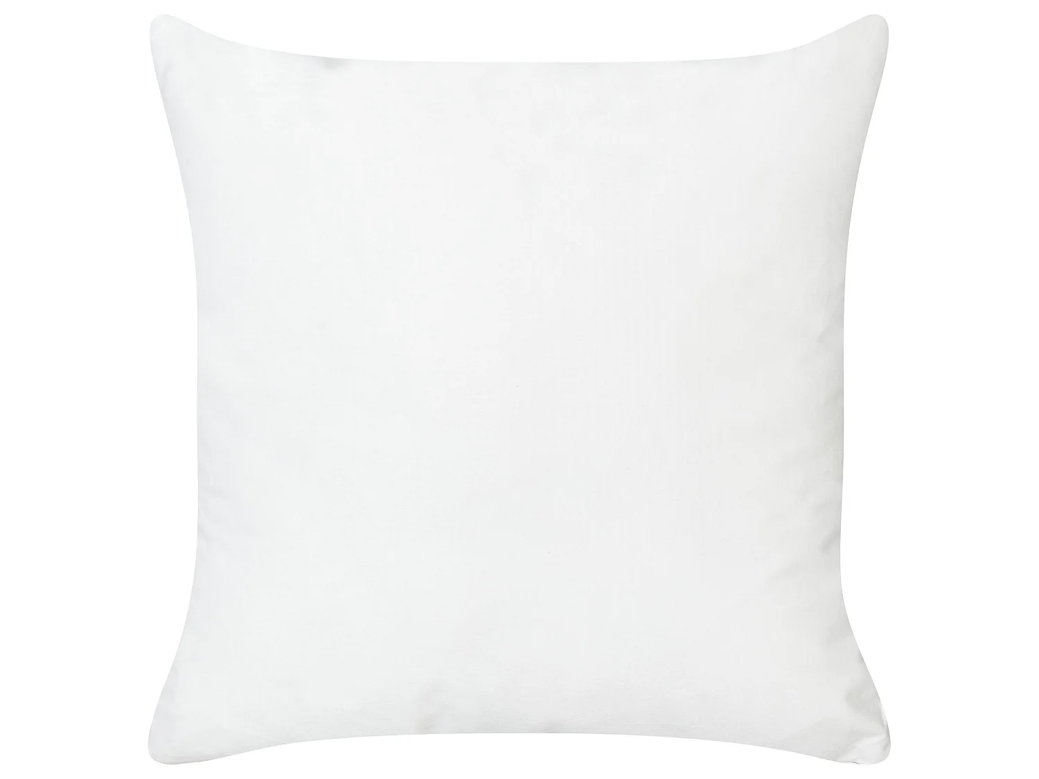Set van 2 decoratieve kussens MALVA Fluweel 45 x 45 cm Roze Bloempatroon
