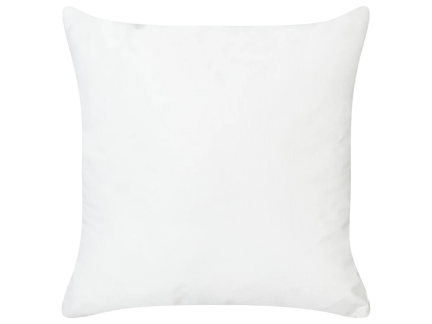 Set med 2 prydnadskuddar MALVA 45 x 45 cm Sammet Rosa Blommigt tryck