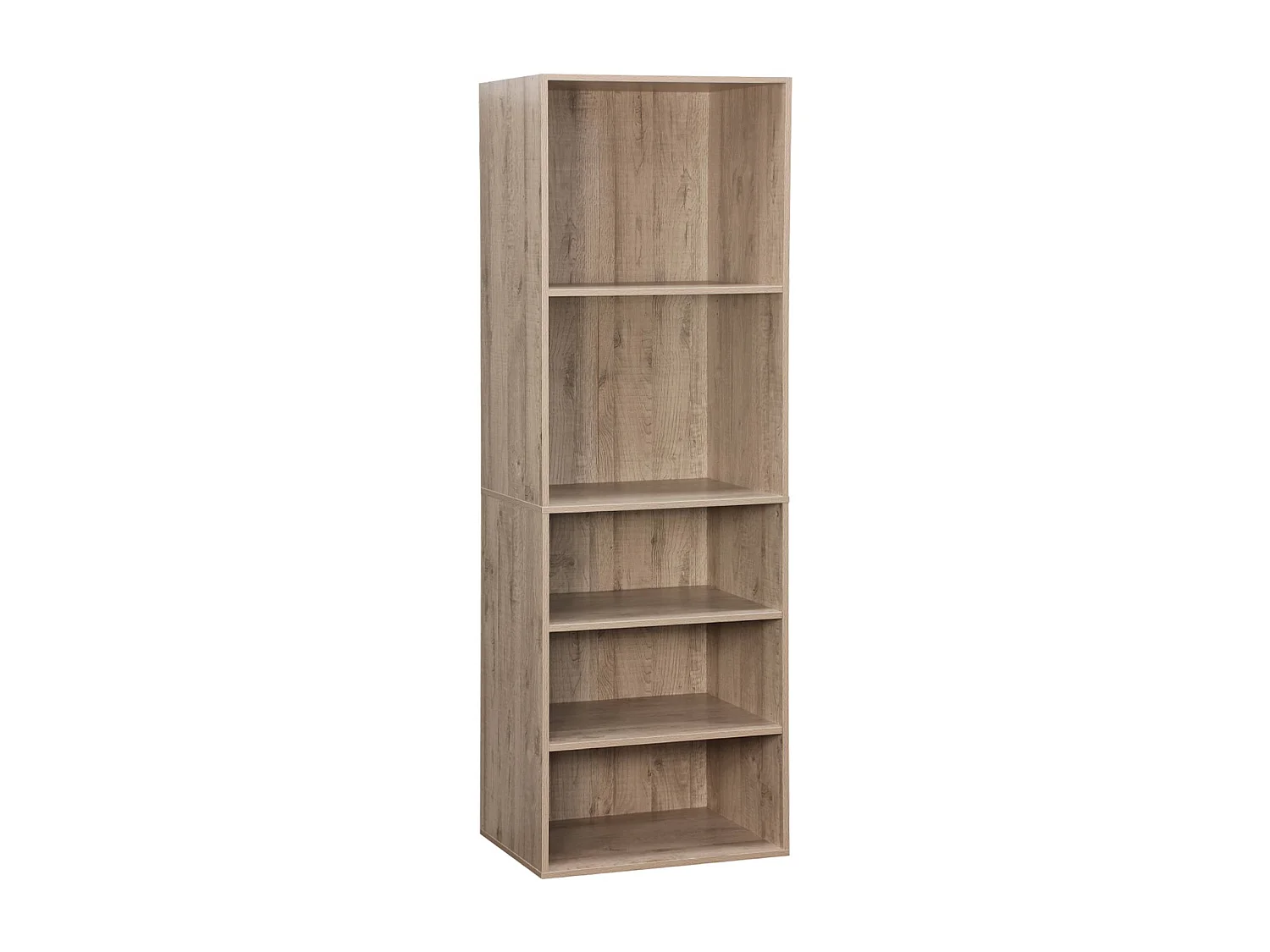 Kit dressing modulable avec 4 éléments. naturel. panneaux stratifiés