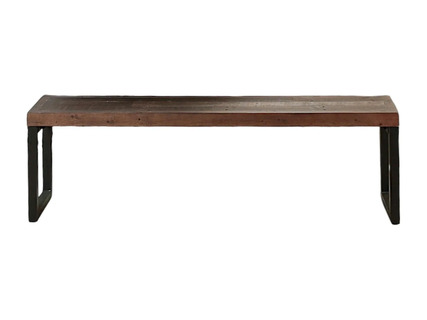 Banc bois brun recyclé 155cm SAMOA