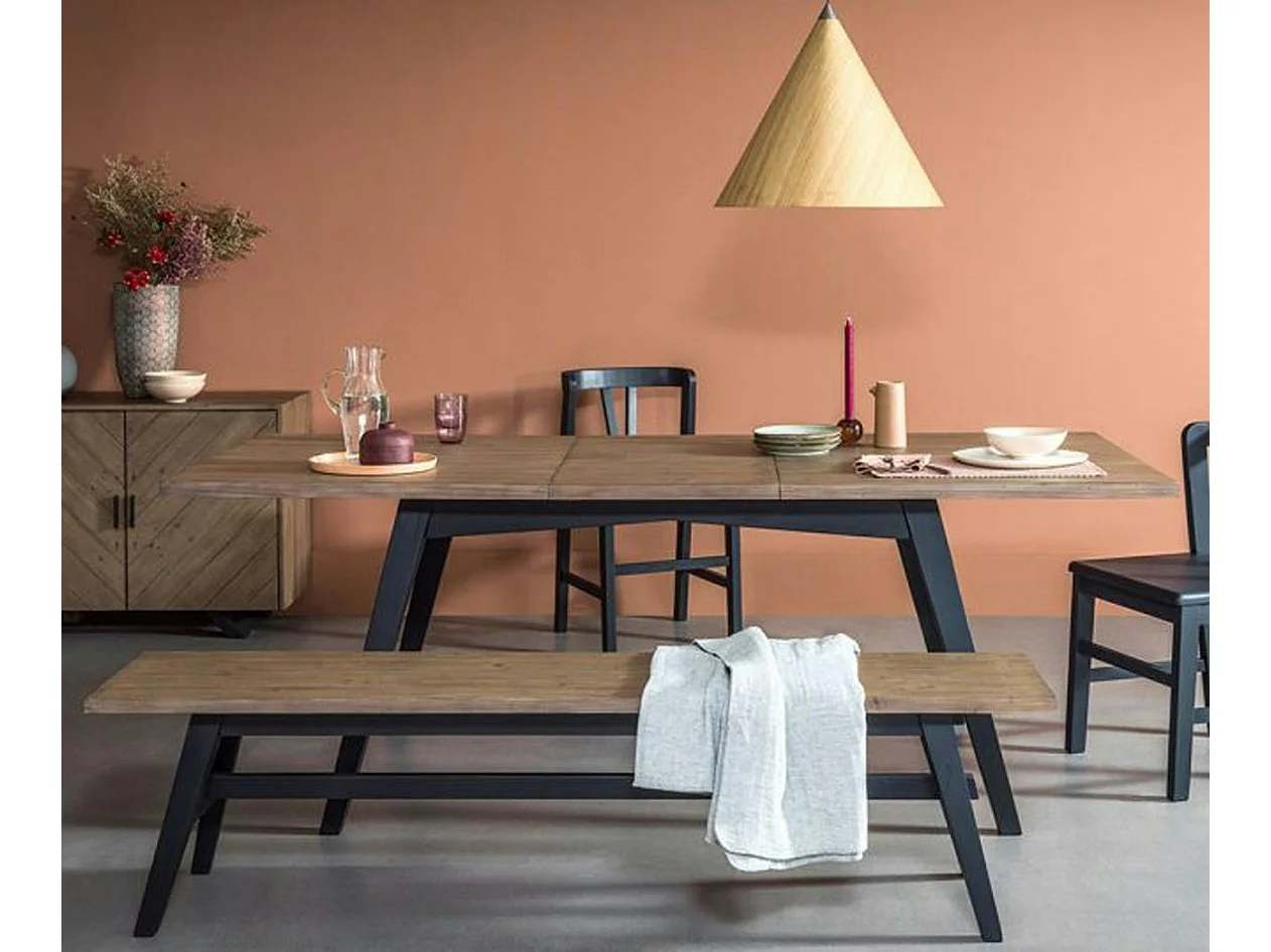 Banc en bois recyclé 160 cm VITTORIA