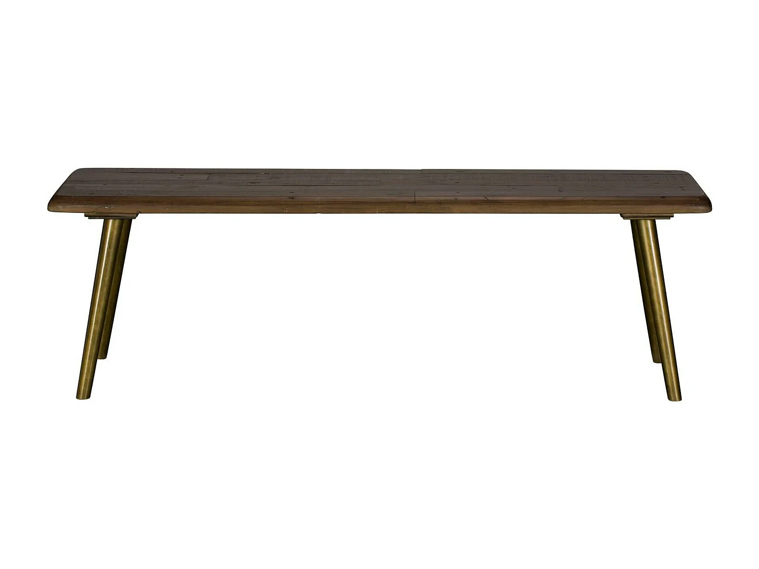 Banc bois recyclé brun 140 cm QUEENSTOWN