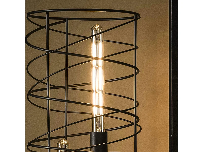 Ampoule tube 30 cm ambré LED filament lumière chaude (E27)
