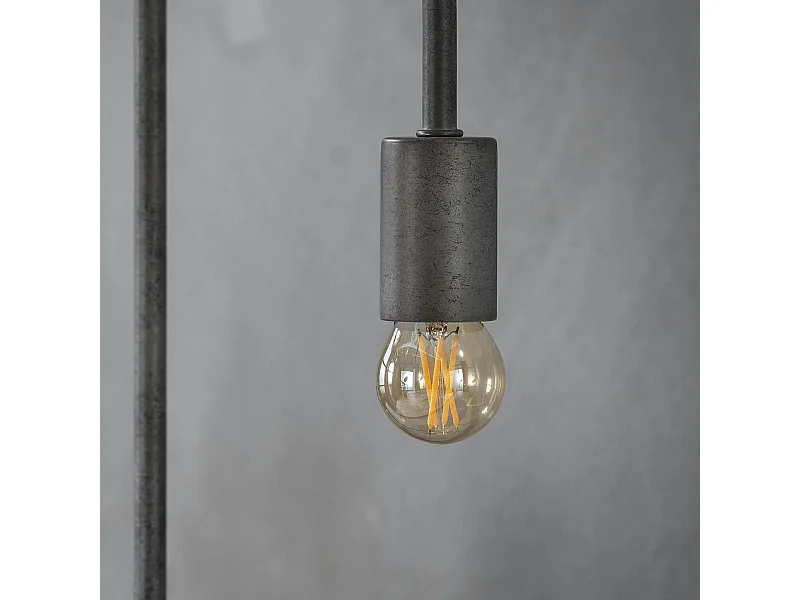 Ampoule globe 4,5 cm ambré LED filament lumière chaude (E27)