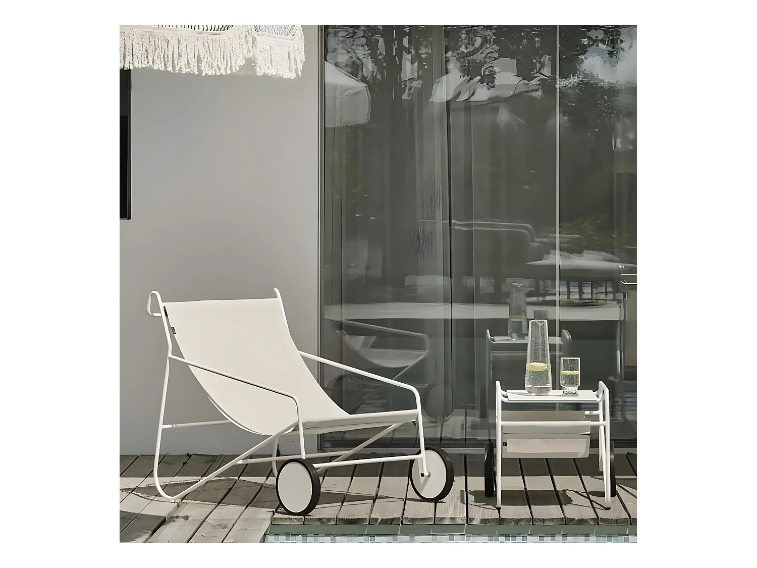 Chilienne design blanche OSLO