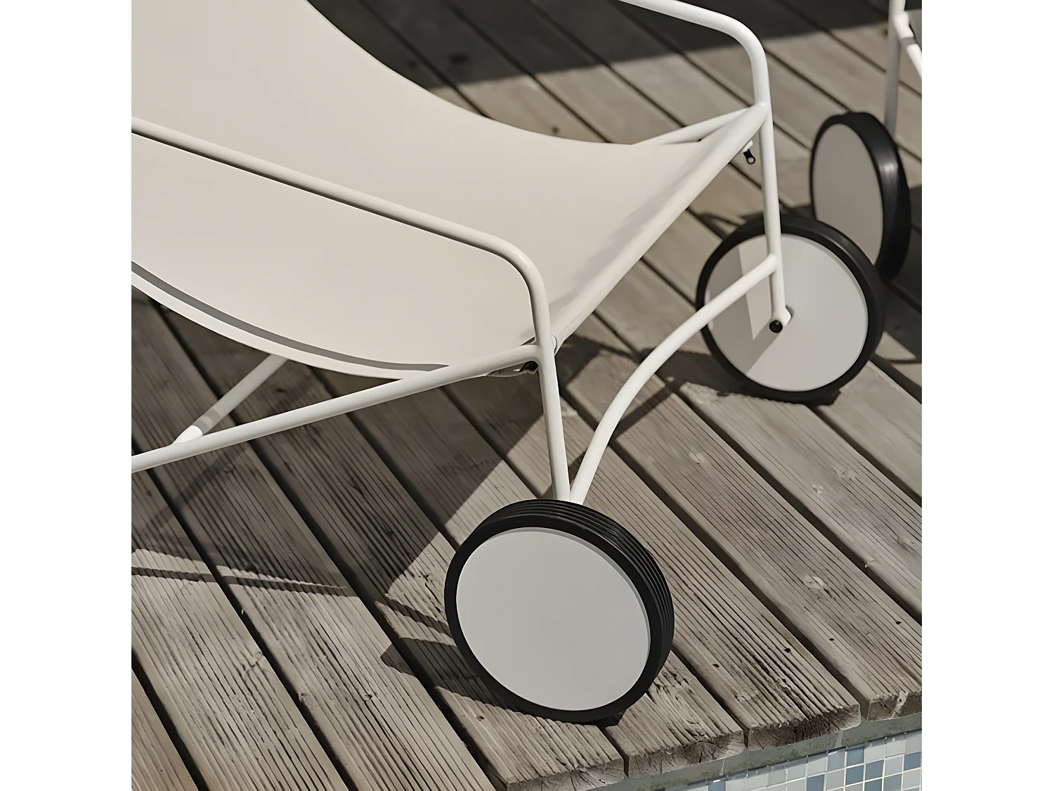 Chilienne design blanche OSLO