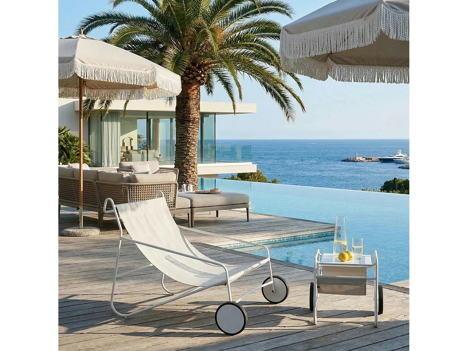 Chilienne design blanche OSLO