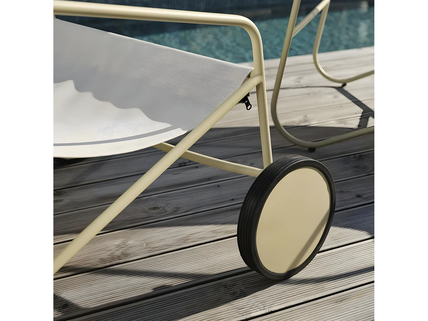 Chilienne design jaune tendre OSLO