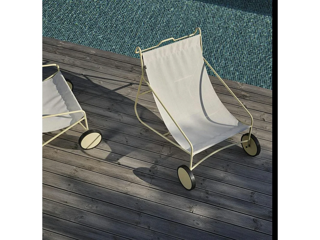 Chilienne design jaune tendre OSLO