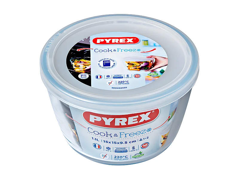 Plat rond cook & freeze 1,1 l
