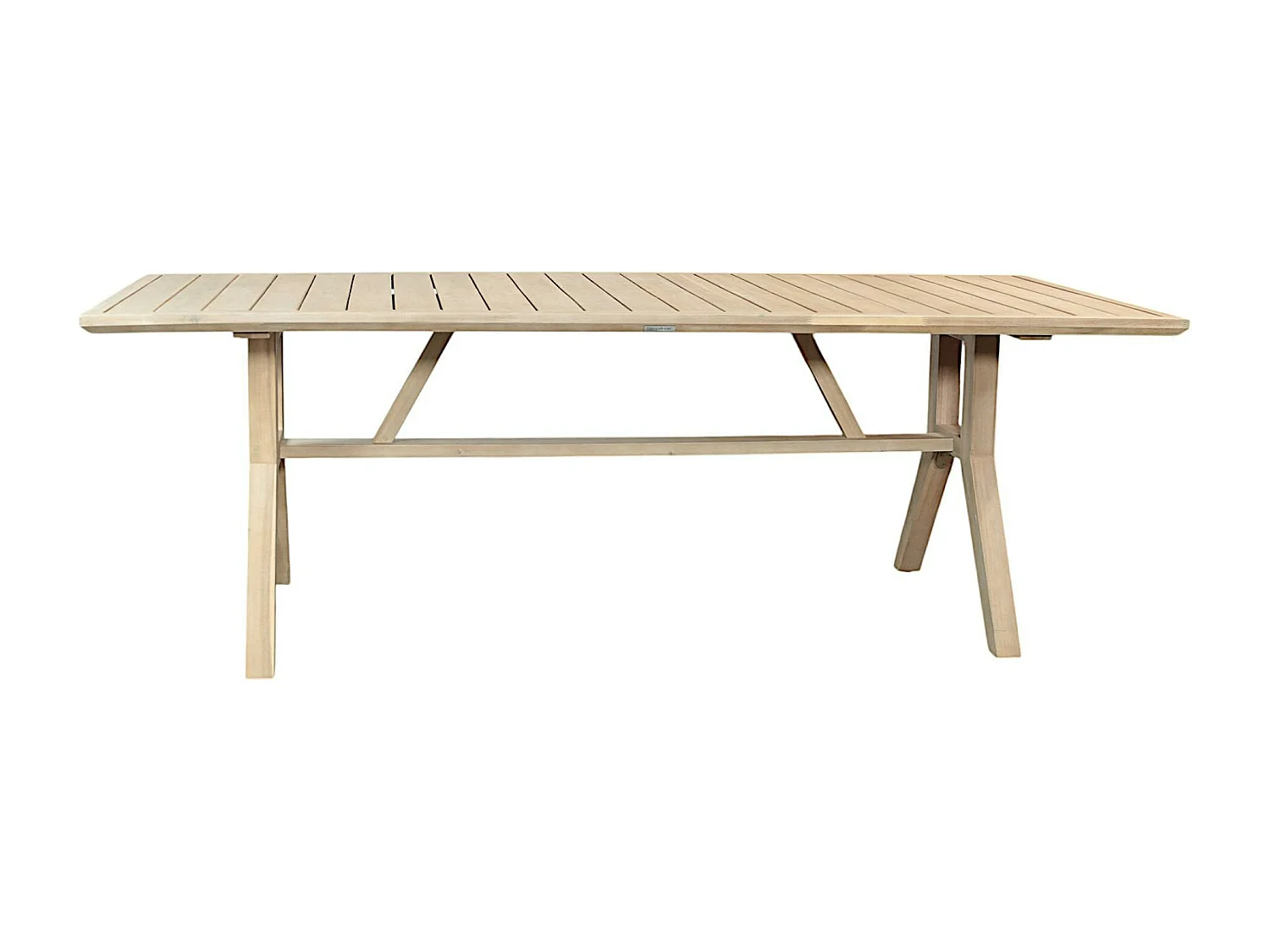 Table de jardin en bois d'acacia 220 cm IBIZA