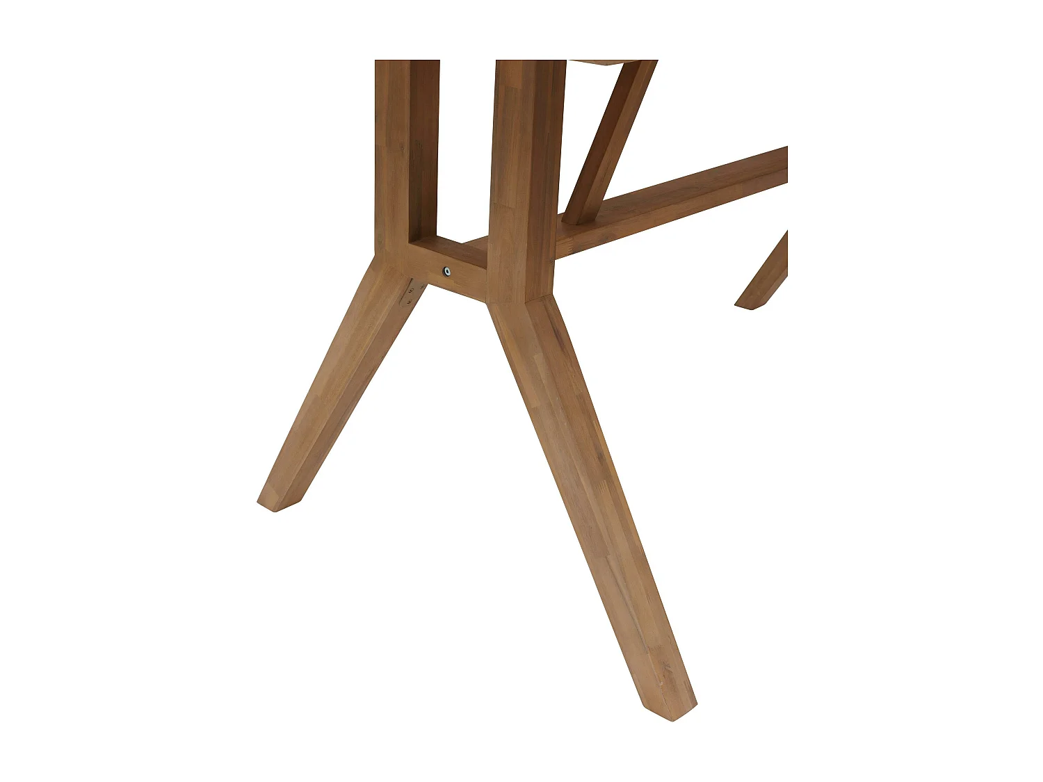 Table haute jardin en bois d'acacia 210 cm IBIZA