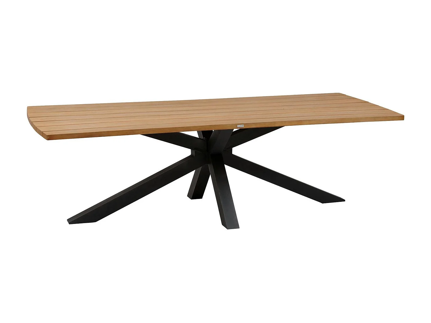 Table de jardin en bois d'acacia et aluminium 260 cm IBIZA