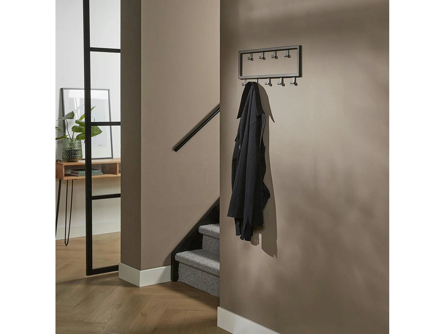 Portemanteau mural industriel métal MM