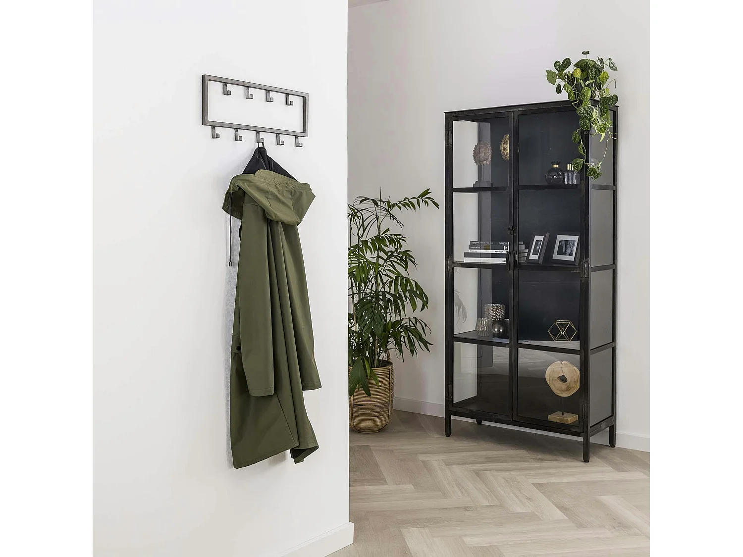 Portemanteau mural industriel métal MM