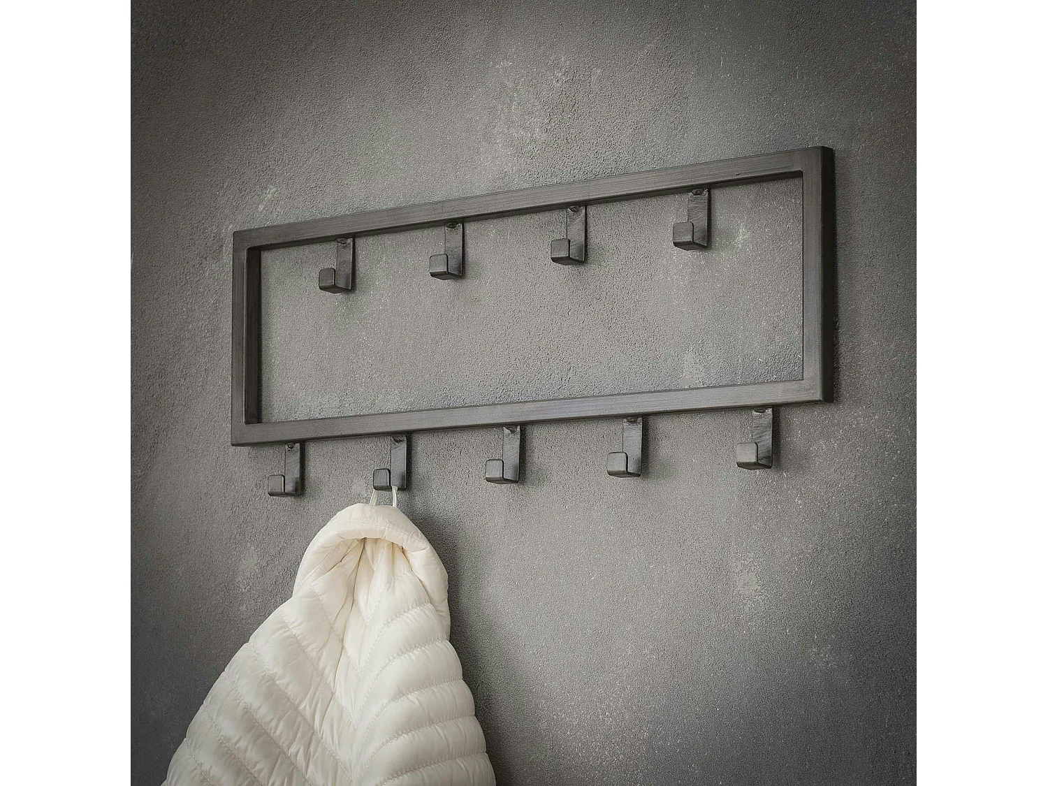 Portemanteau mural industriel métal MM