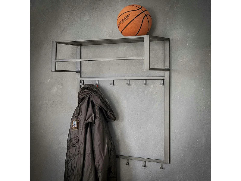 Portemanteau mural industriel métal GM