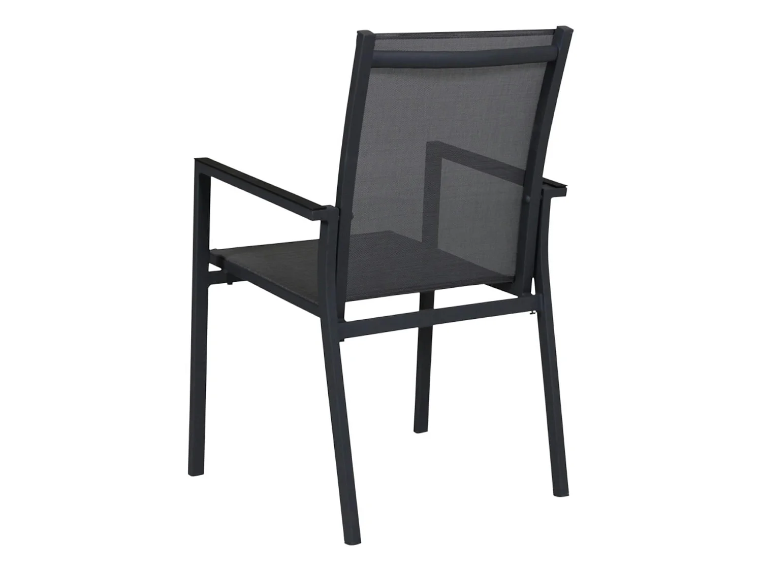 Fauteuil de jardin gris anthracite en aluminium (lot de 2) OSLO