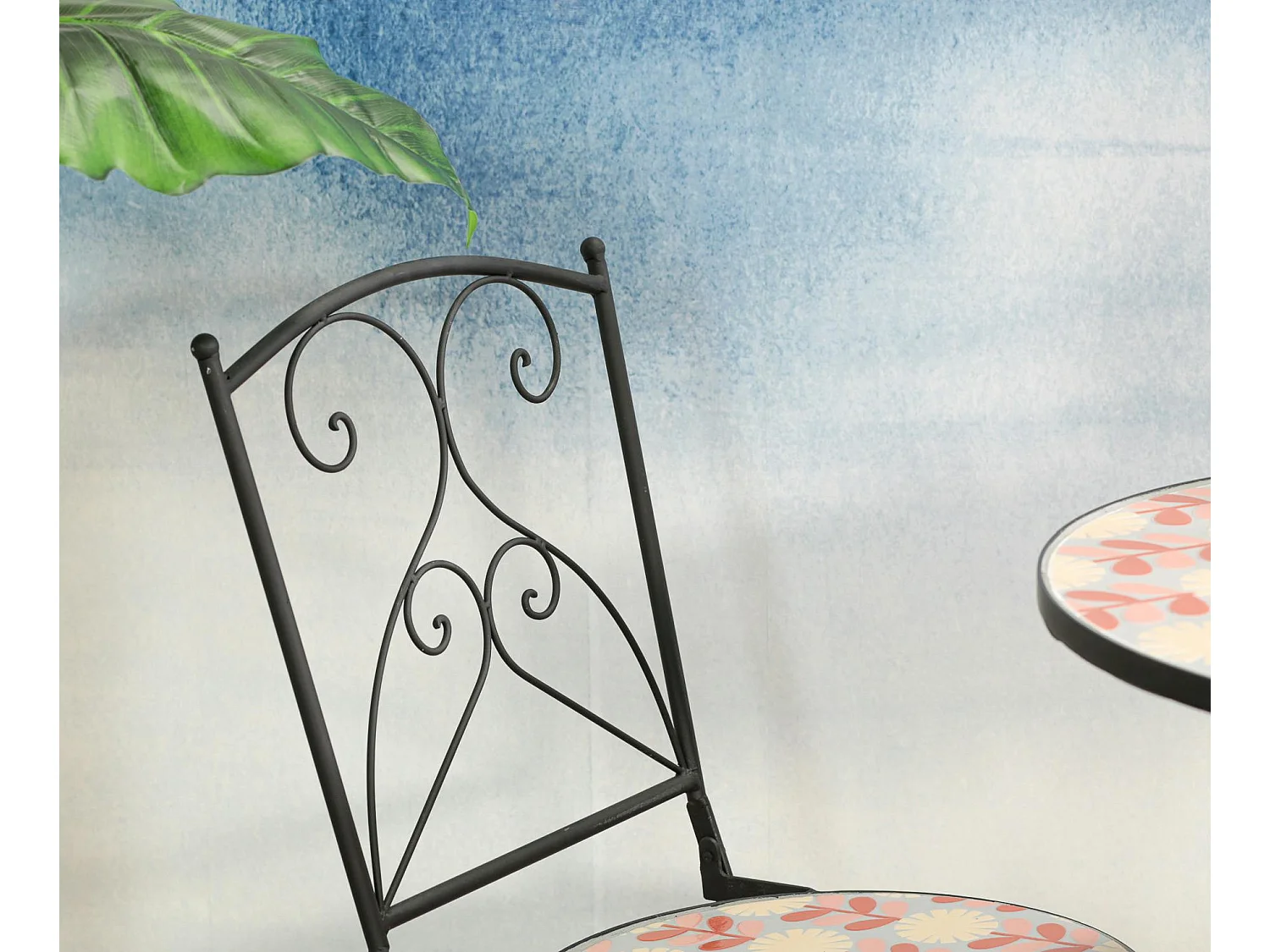 Chaise de jardin motif 70s (lot de 2) GRENADE