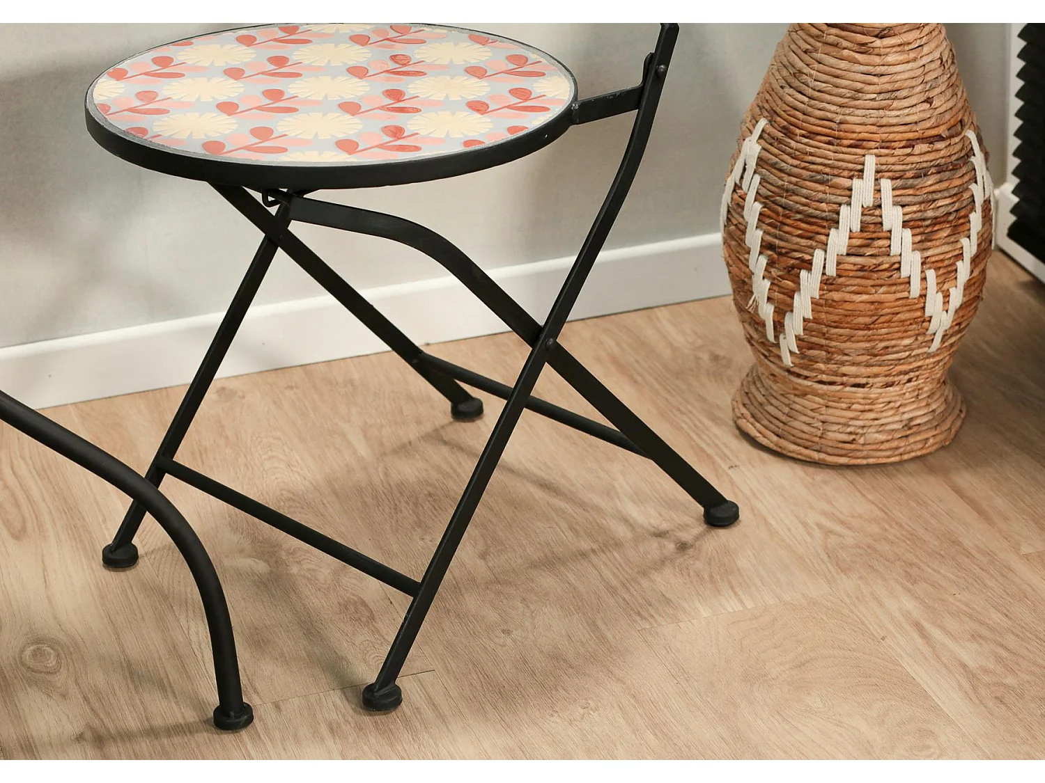 Chaise de jardin motif 70s (lot de 2) GRENADE