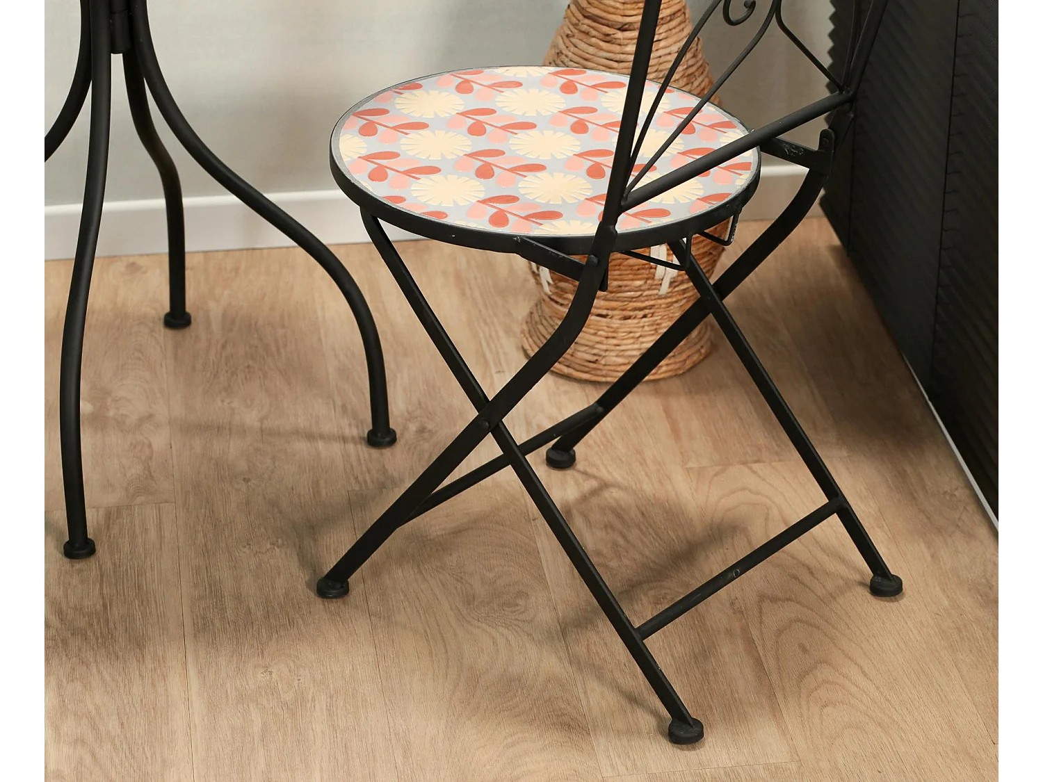 Chaise de jardin motif 70s (lot de 2) GRENADE