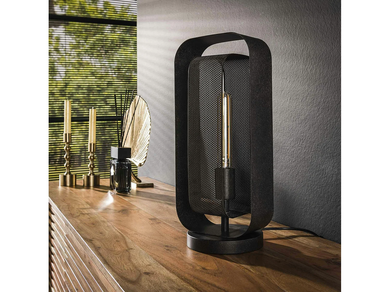 Lampe industrielle à double cadre RALF