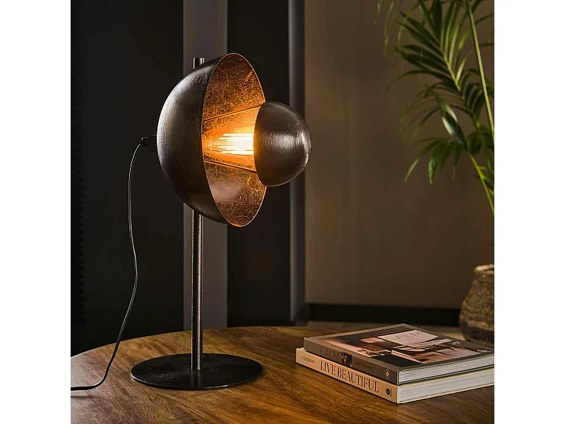 Lampe à poser vintage avec abat-jour réglable RALF