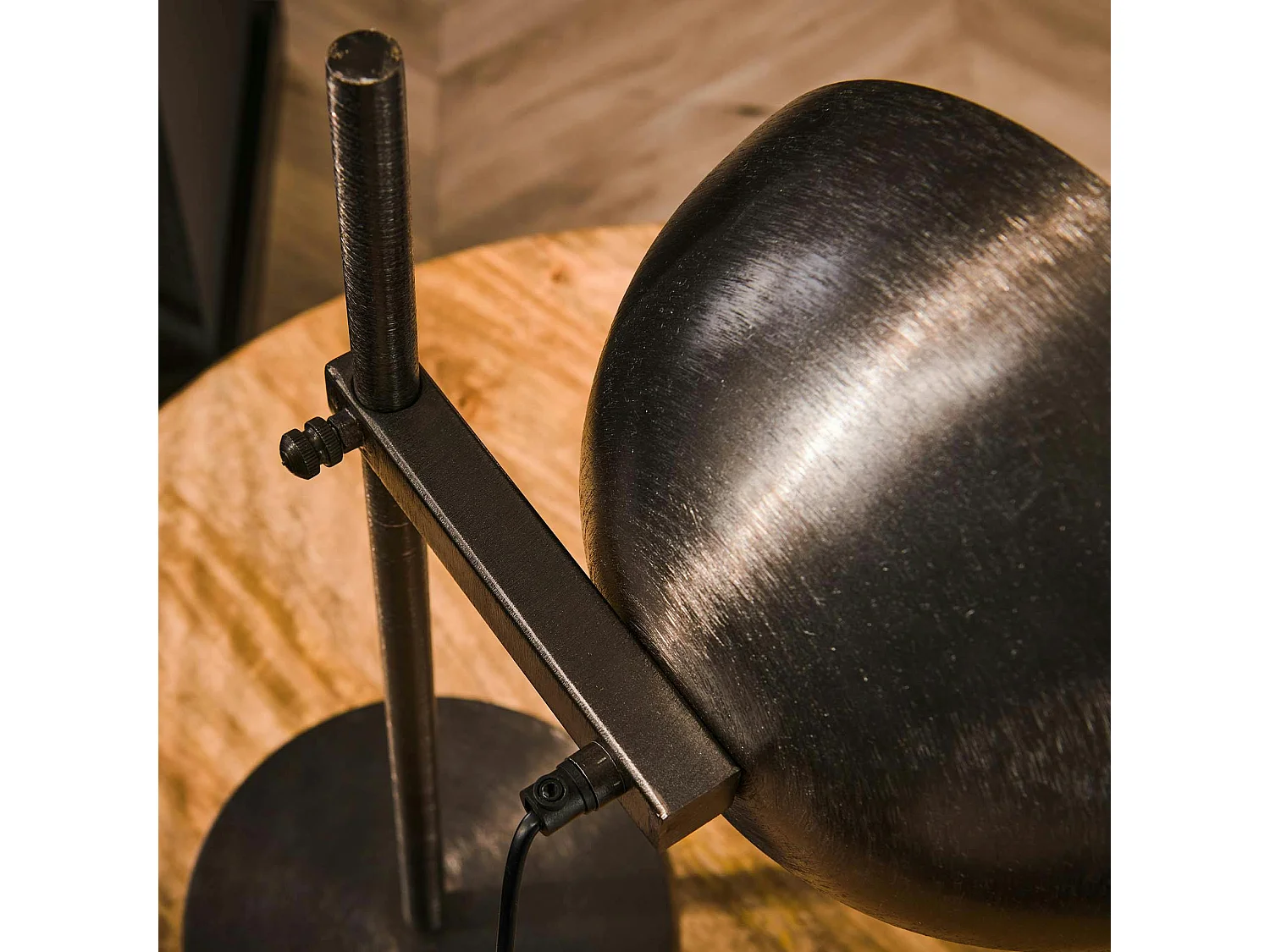 Lampe à poser vintage avec abat-jour réglable RALF