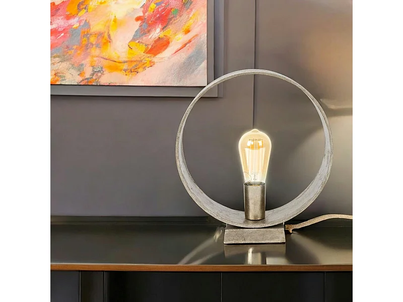 Lampe cercle vintage TRIBECA