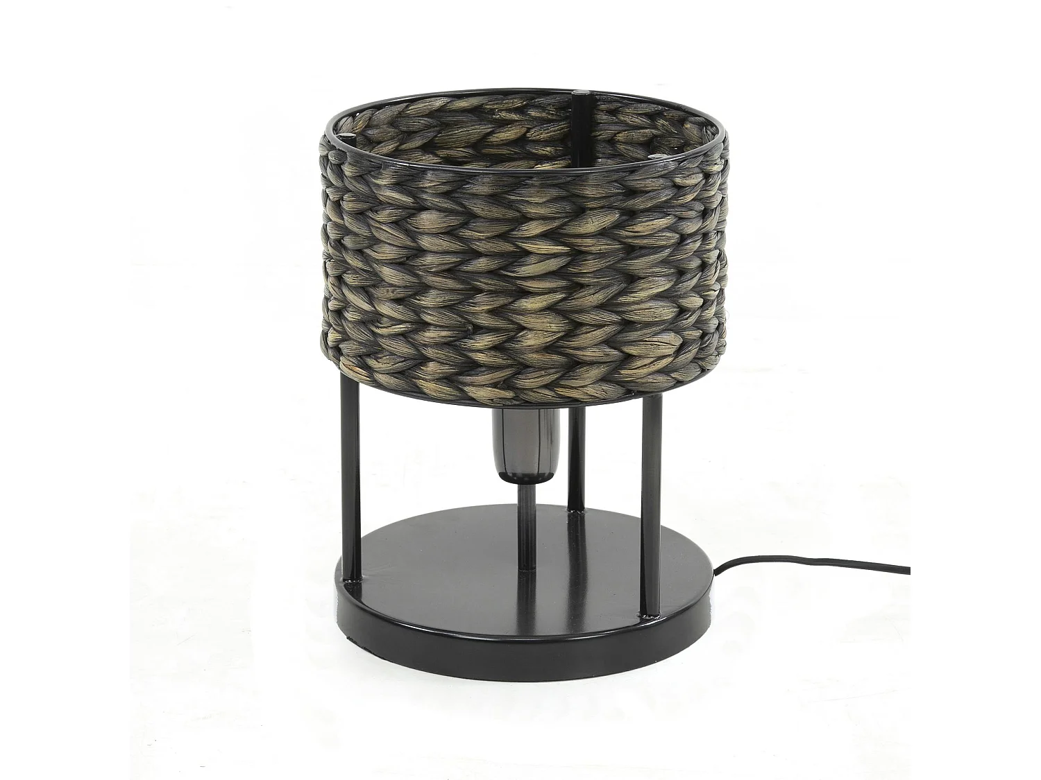 Lampe de salon en jacinthe d'eau TASMANIE