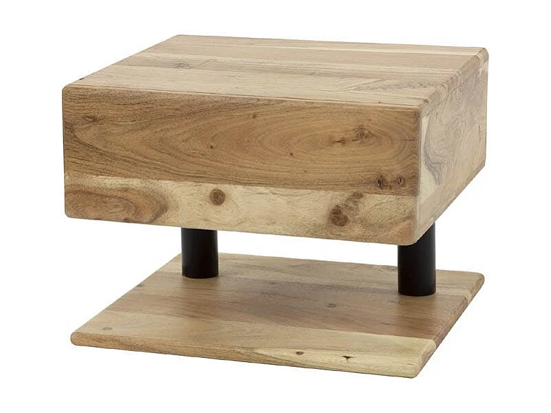 Table de nuit murale 1 tiroir et 1 étagère MELBOURNE