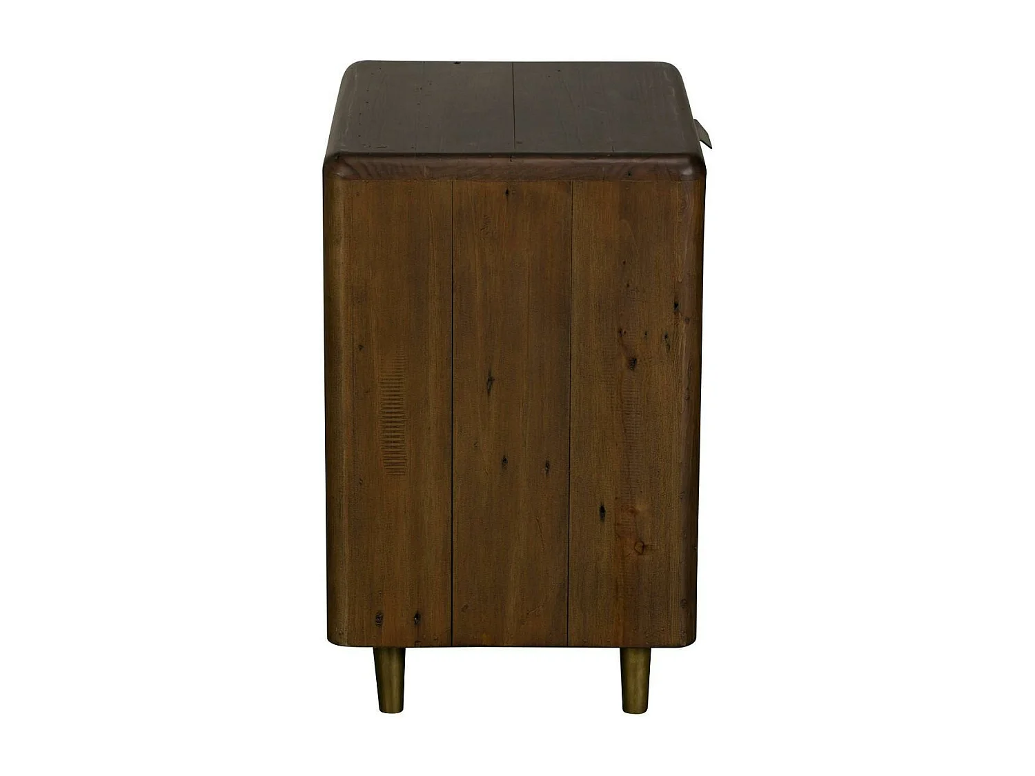 Table de chevet bois recyclé brun QUEENSTOWN