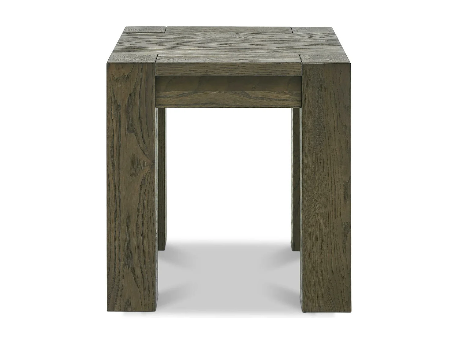 Bout de canapé en bois de chêne fumé ALLEN