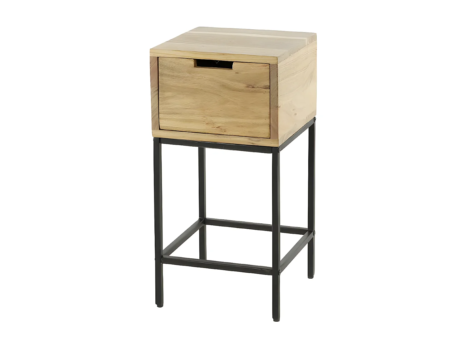 Petite table de chevet en bois 1 tiroir MELBOURNE