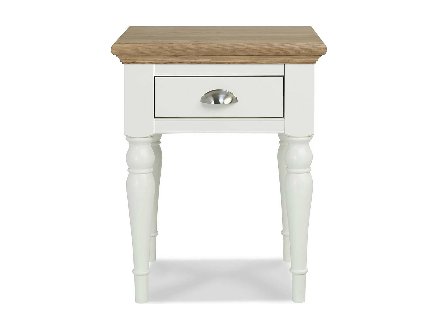 Table de chevet blanc ivoire PORTSMOUTH