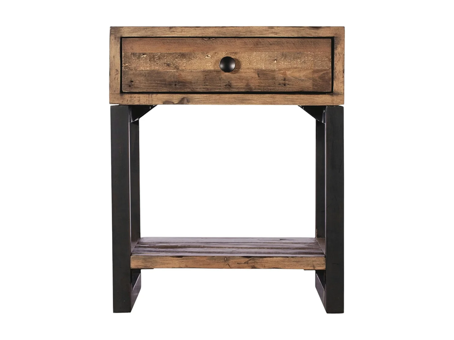 Chevet bout de canapé bois recyclé BRISBANE