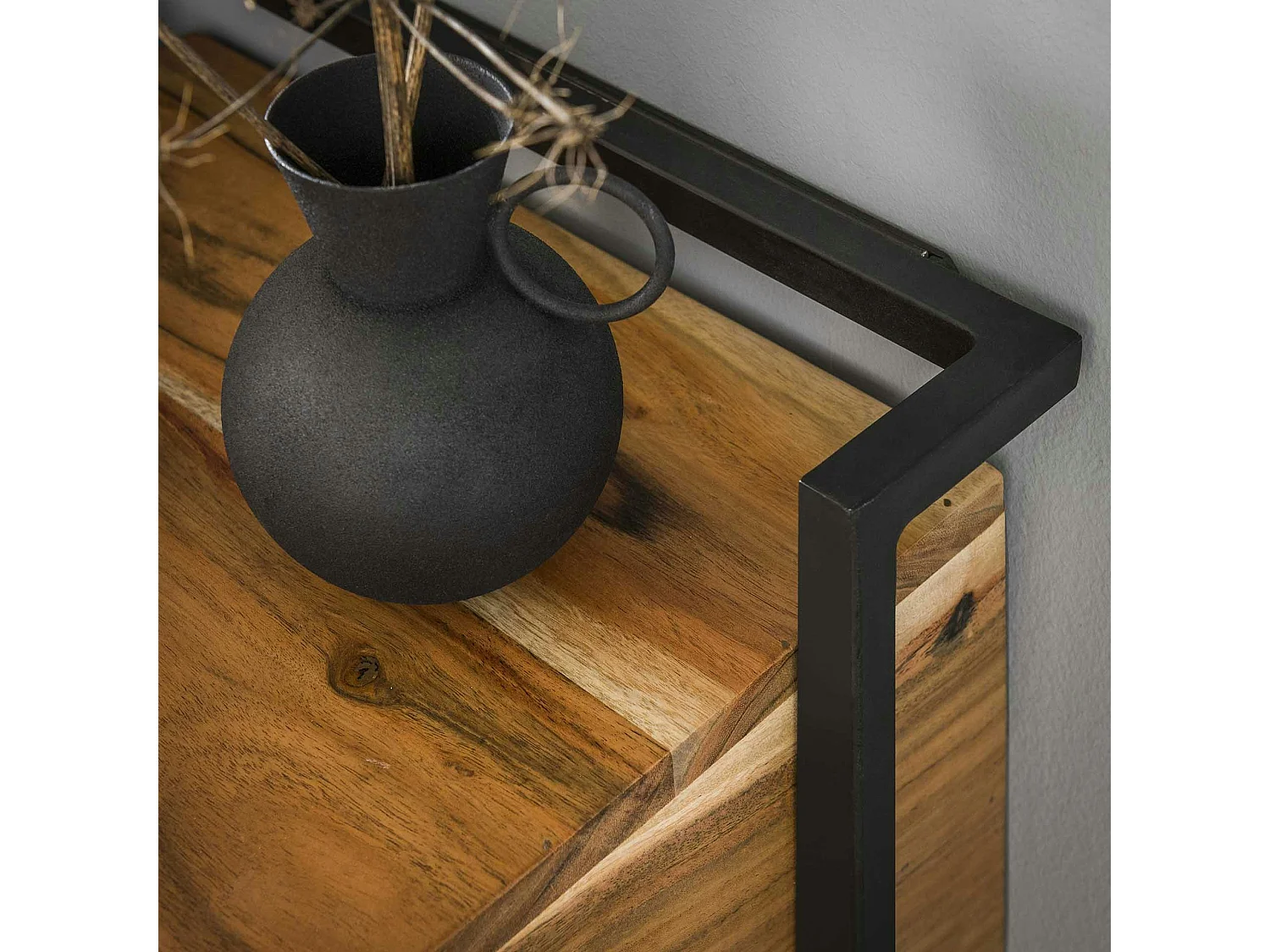 Table de chevet suspendue moderne en bois MELBOURNE