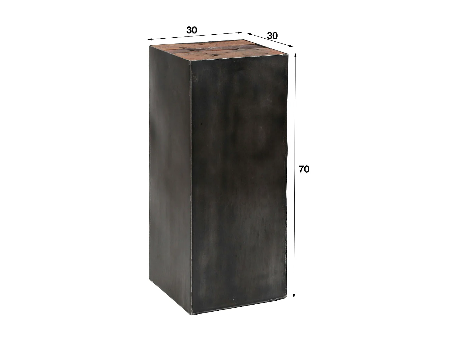 Sellette bois métal style industriel SHEFFIELD