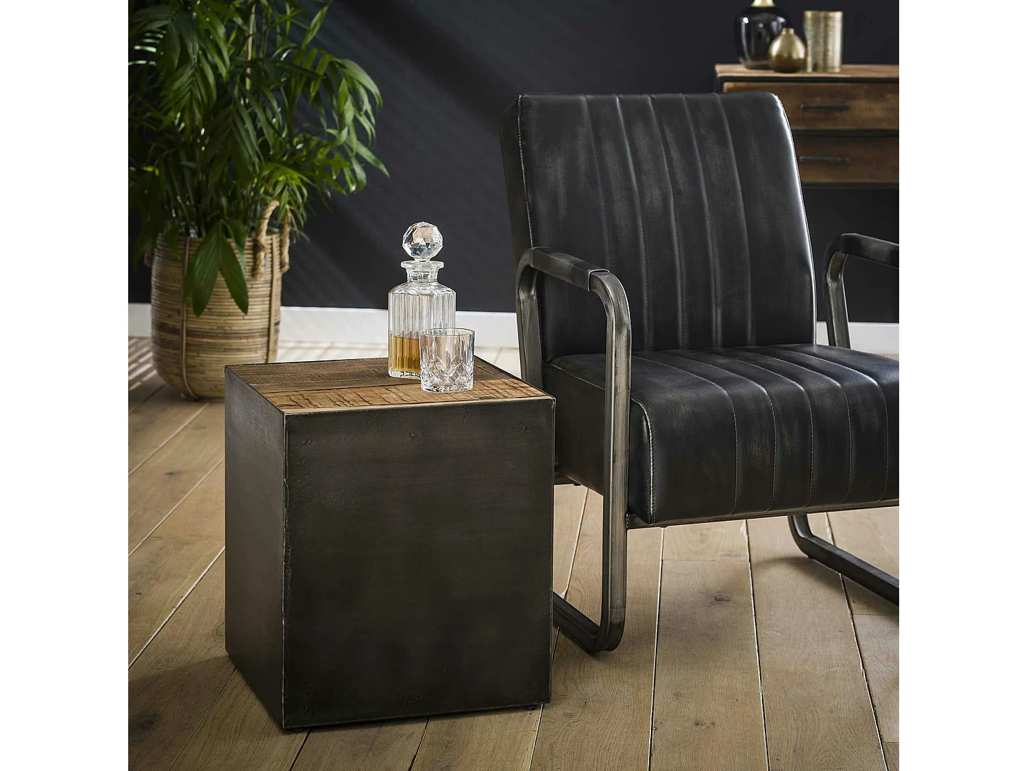 Table d'appoint industrielle SHEFFIELD