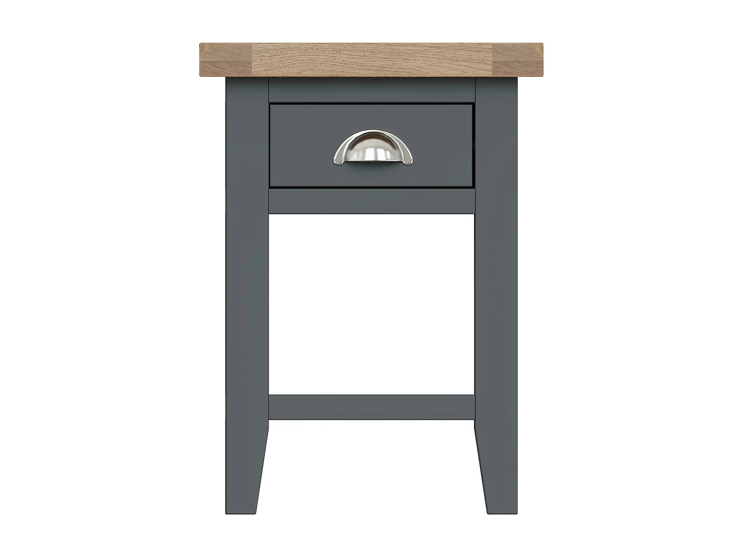 Bout de canapé en bois finition charbon COVENTRY