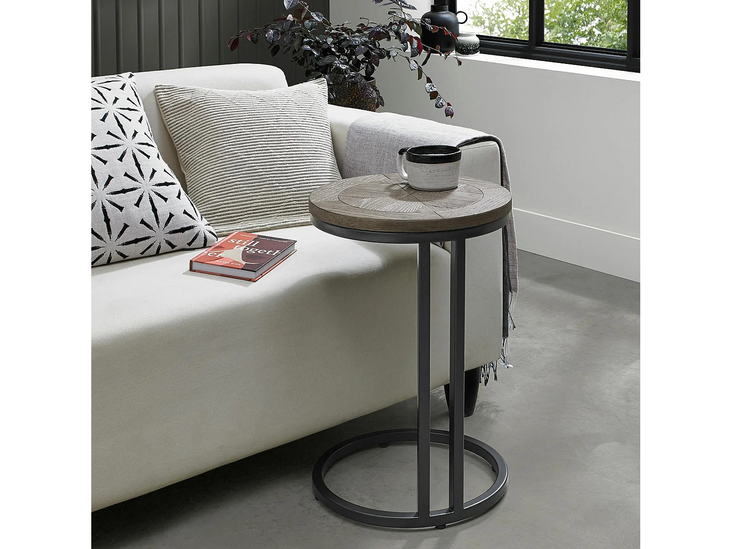 Table d'appoint ronde HOUSTON