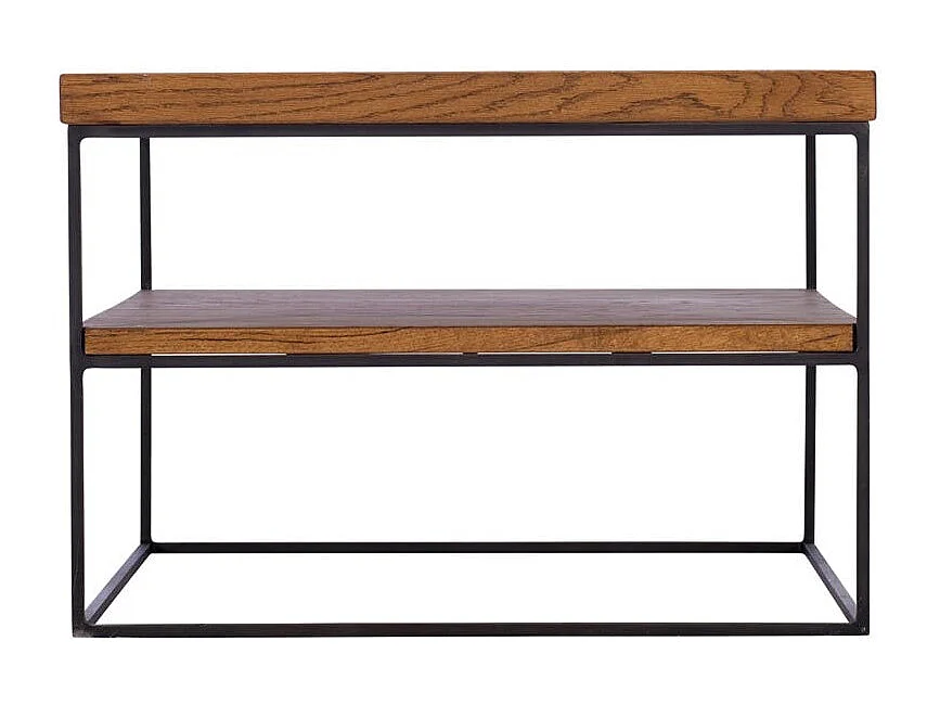 Bout de canapé chêne massif OKA