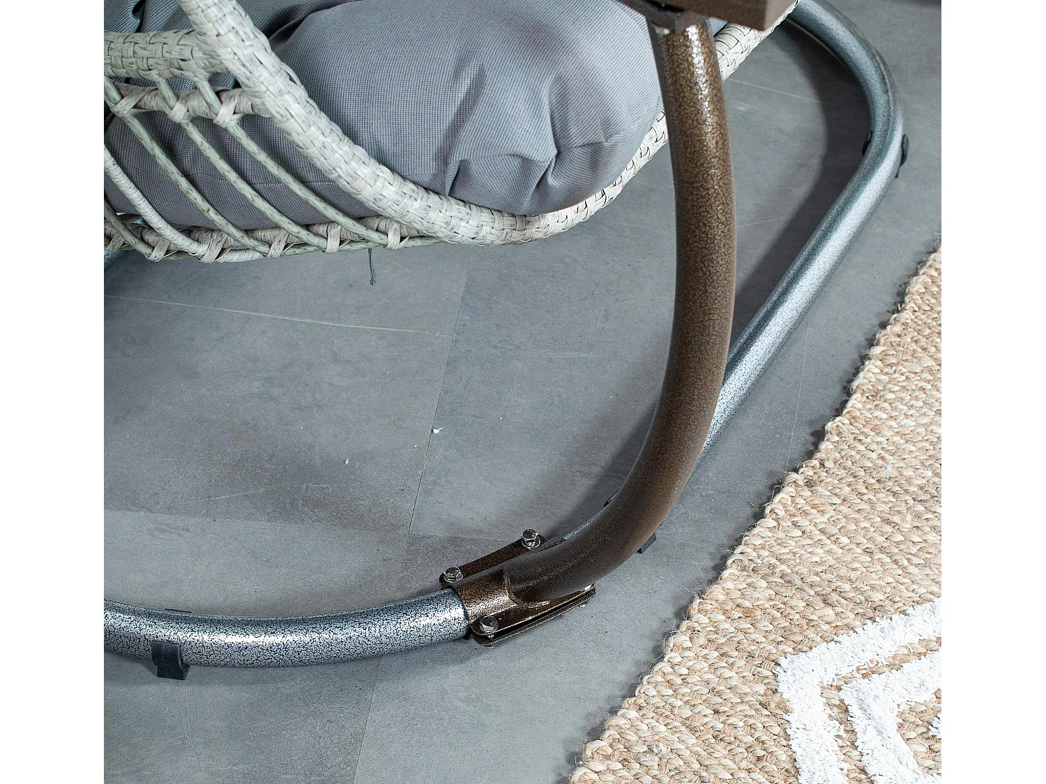 Table d'appoint pour fauteuil suspendu naturel SOUTH BEACH