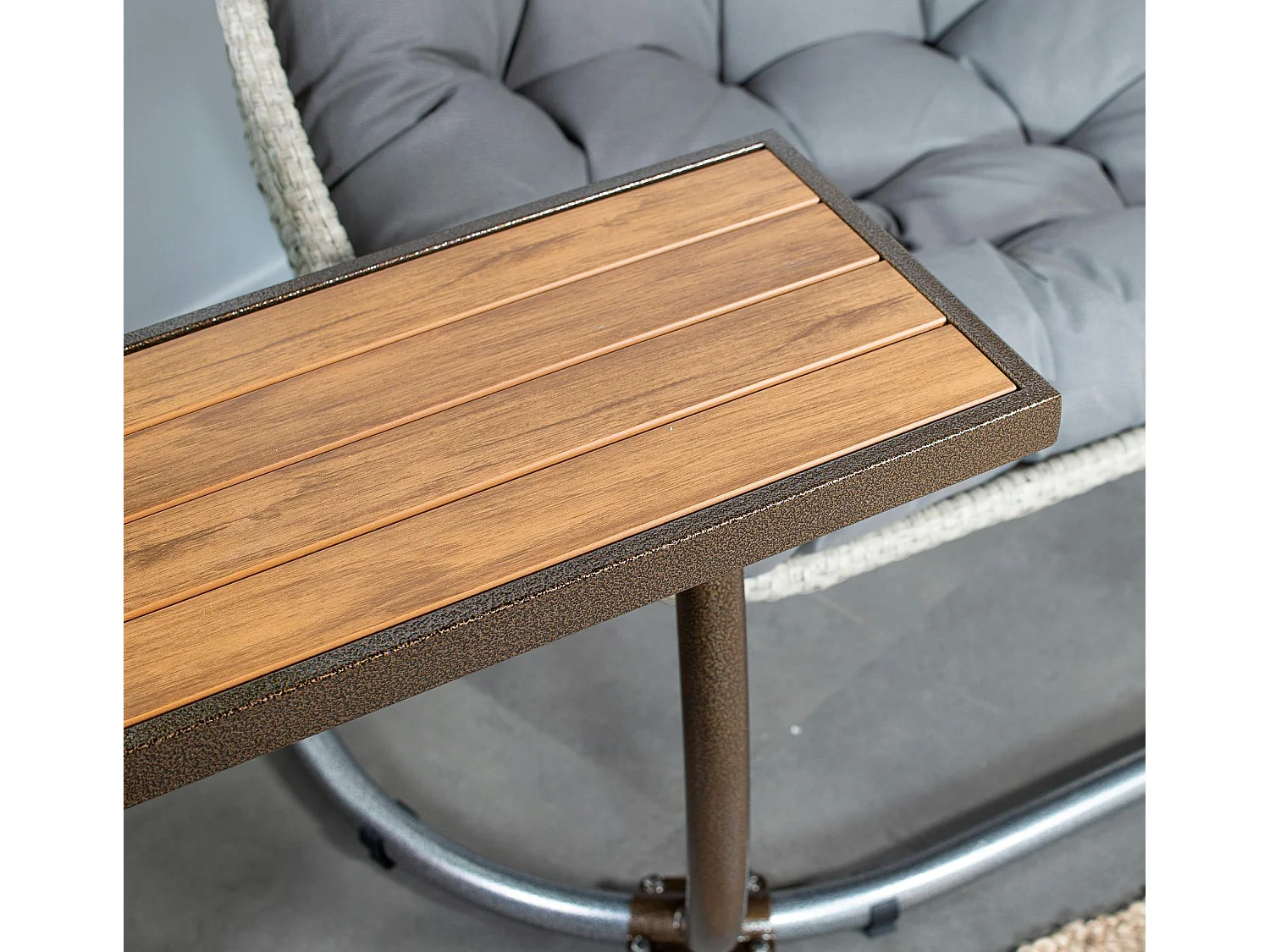 Table d'appoint pour fauteuil suspendu naturel SOUTH BEACH