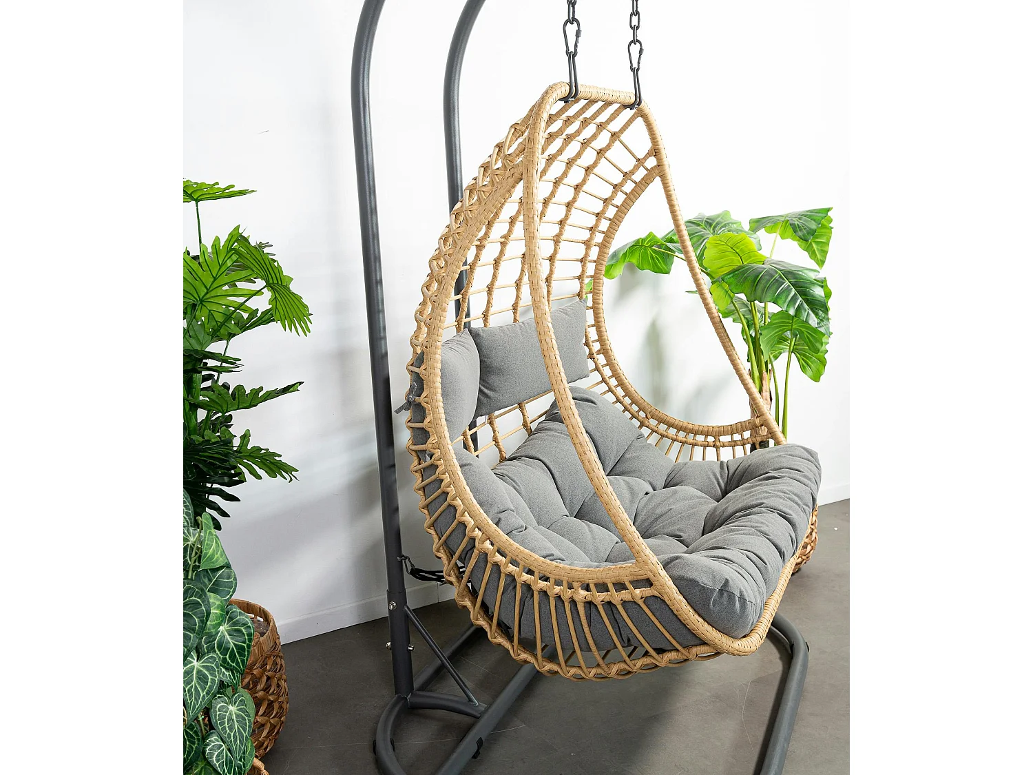 Fauteuil suspendu 2 places naturel SOUTH BEACH