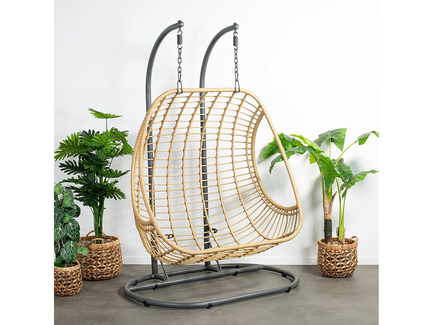 Fauteuil suspendu 2 places naturel SOUTH BEACH