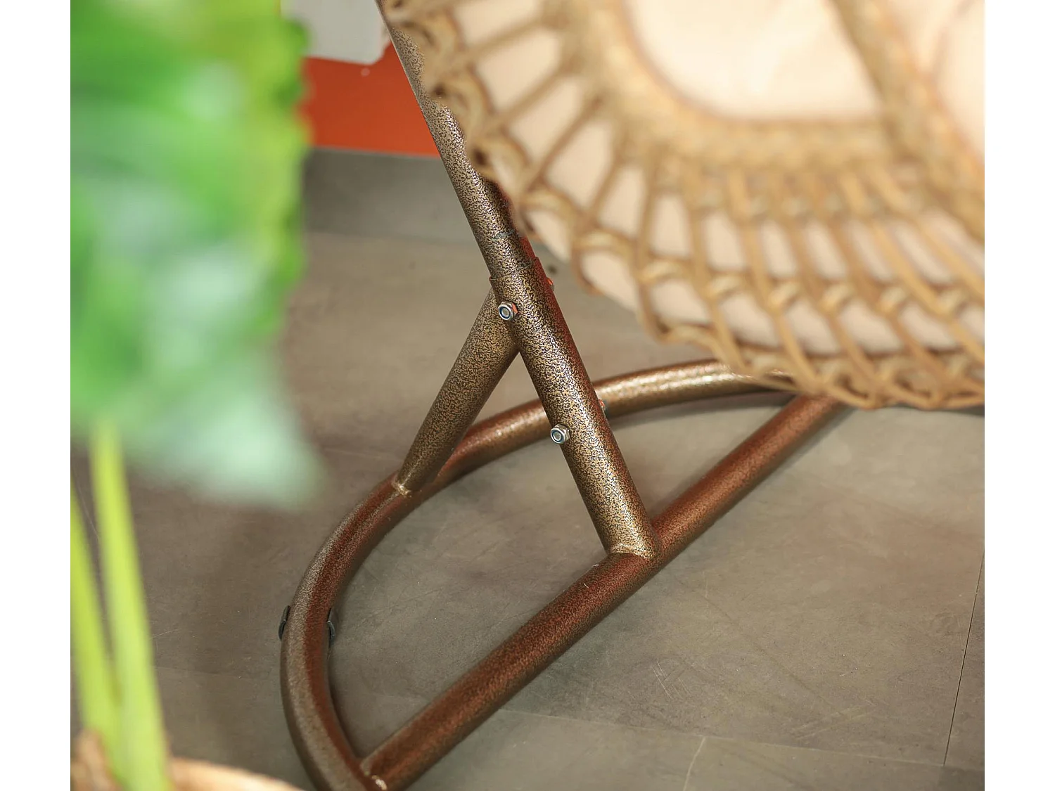 Fauteuil suspendu rond finition naturelle SOUTH BEACH