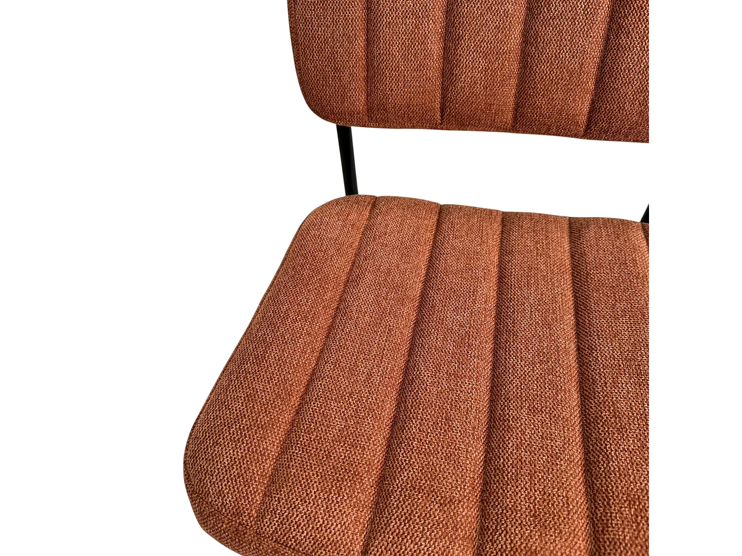 Chaise vintage rouille FAIRLIE (lot de 2)