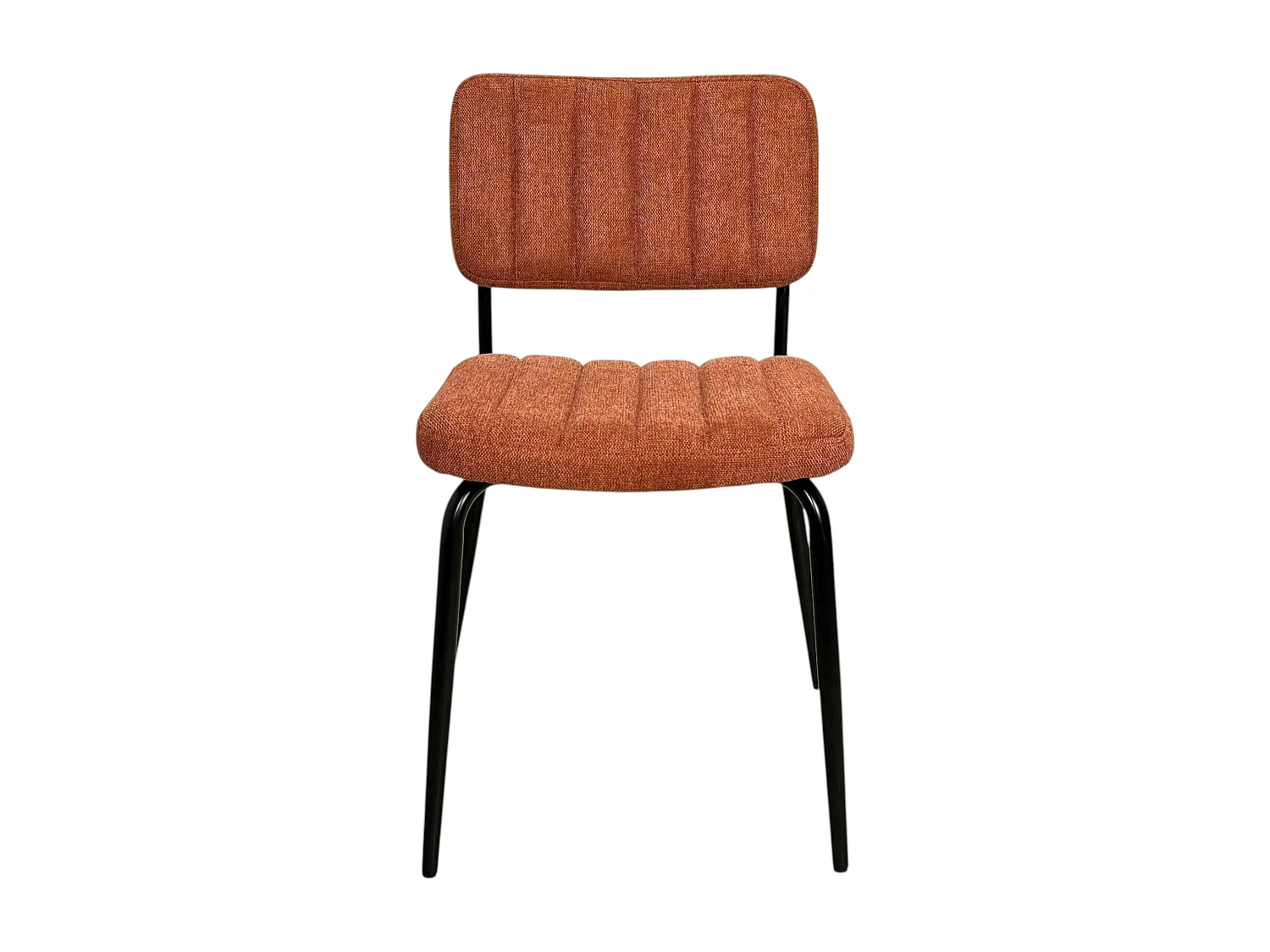 Chaise vintage rouille FAIRLIE (lot de 2)