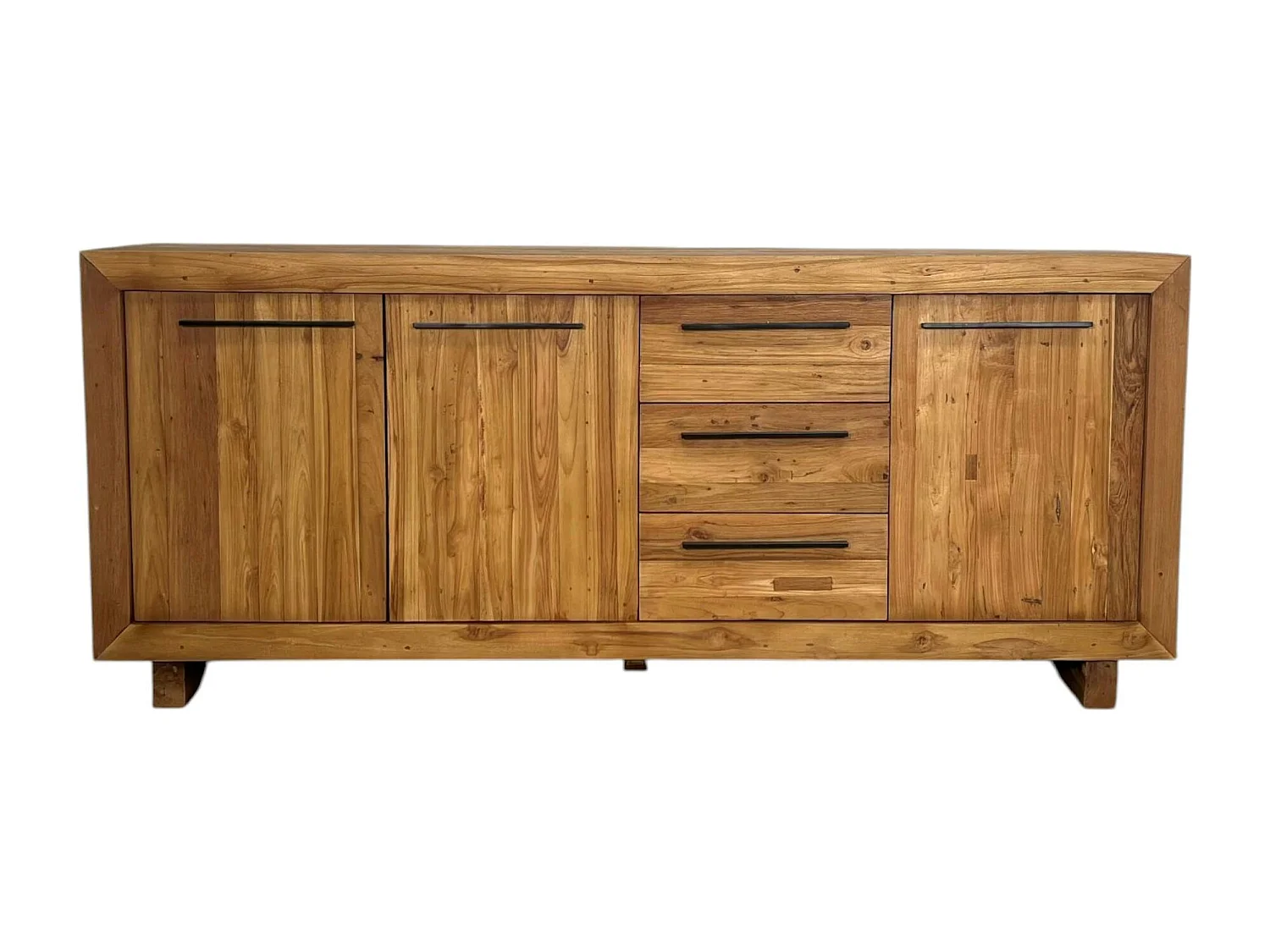 Buffet enfilade en teck recyclé naturel KERALA